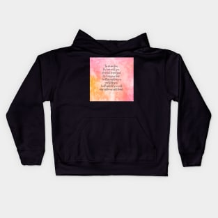 Isaiah 41:10 Kids Hoodie